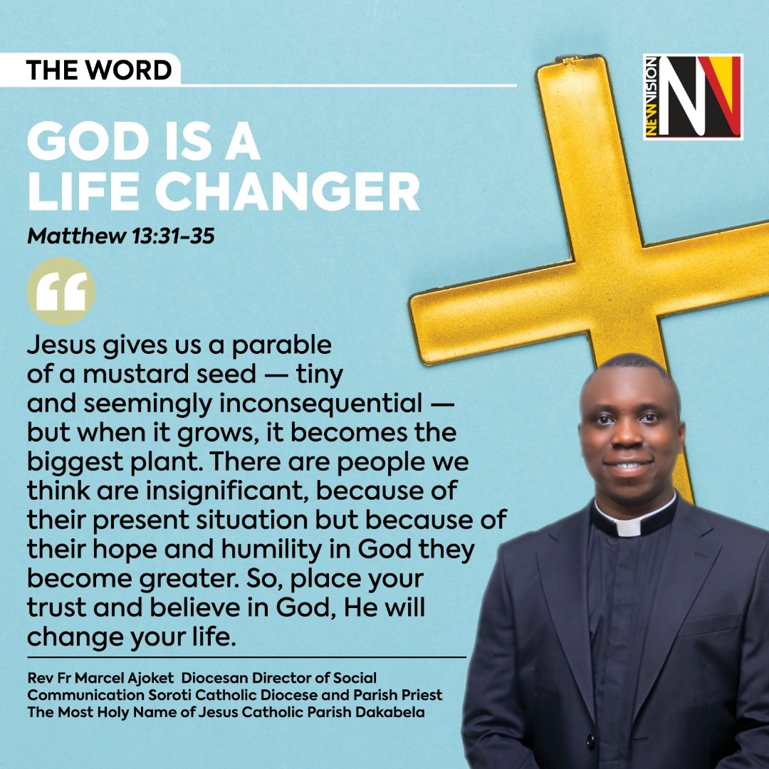 fmkabalega's tweet image. The word: Mathew 13:31-35.