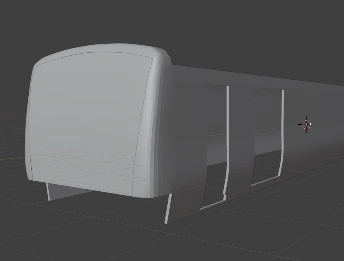 nyand_blender's tweet image. お馴染みの電車を作成中
#b3d #blender