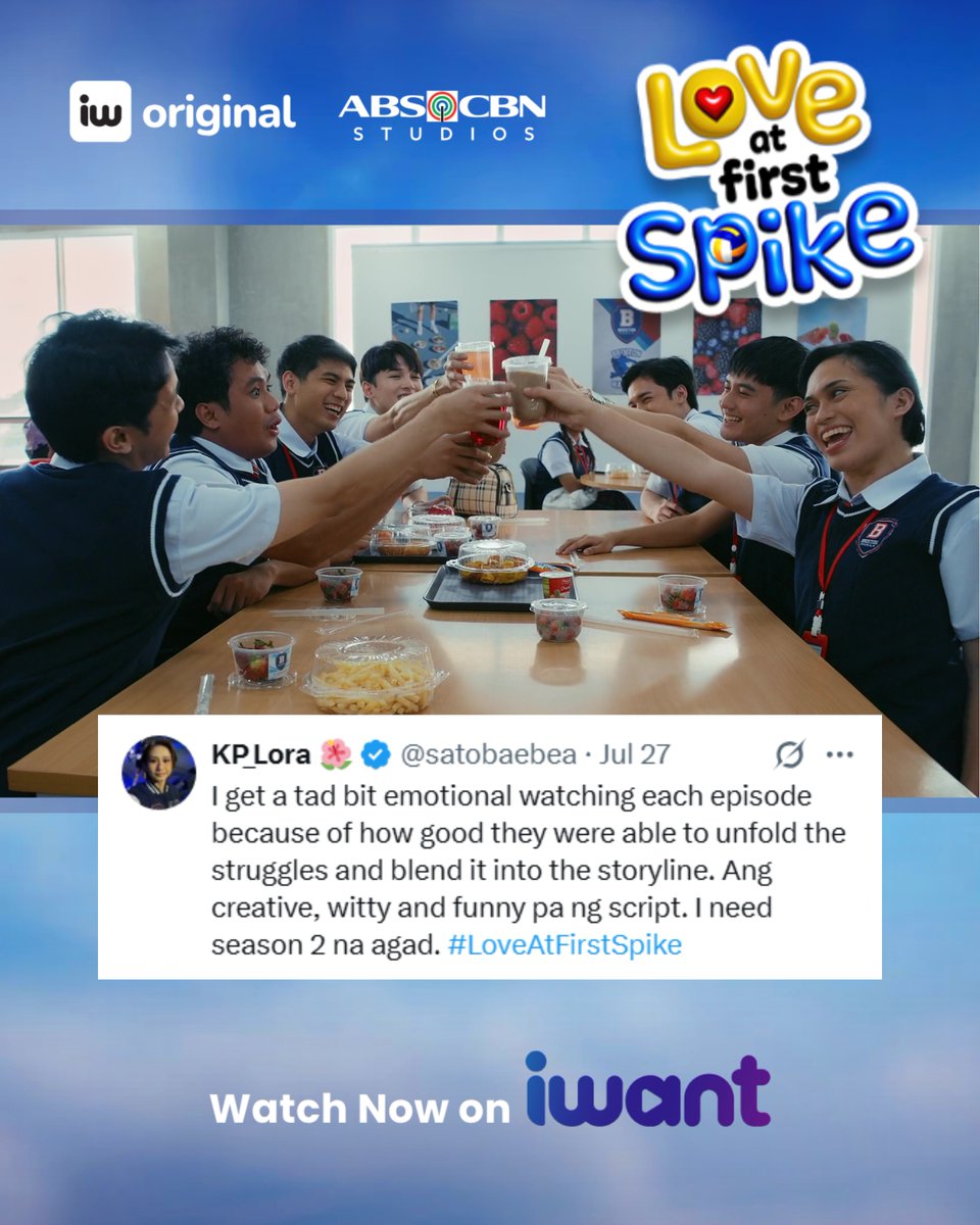 ofc_iwant's tweet photo. Sana...nayakap kayo ng episode na 'to. 🫂🥹

Watch #LoveAtFirstSpike on iWant! https://t.co/ff2oQcMdnD https://t.co/qEVrpqftYj