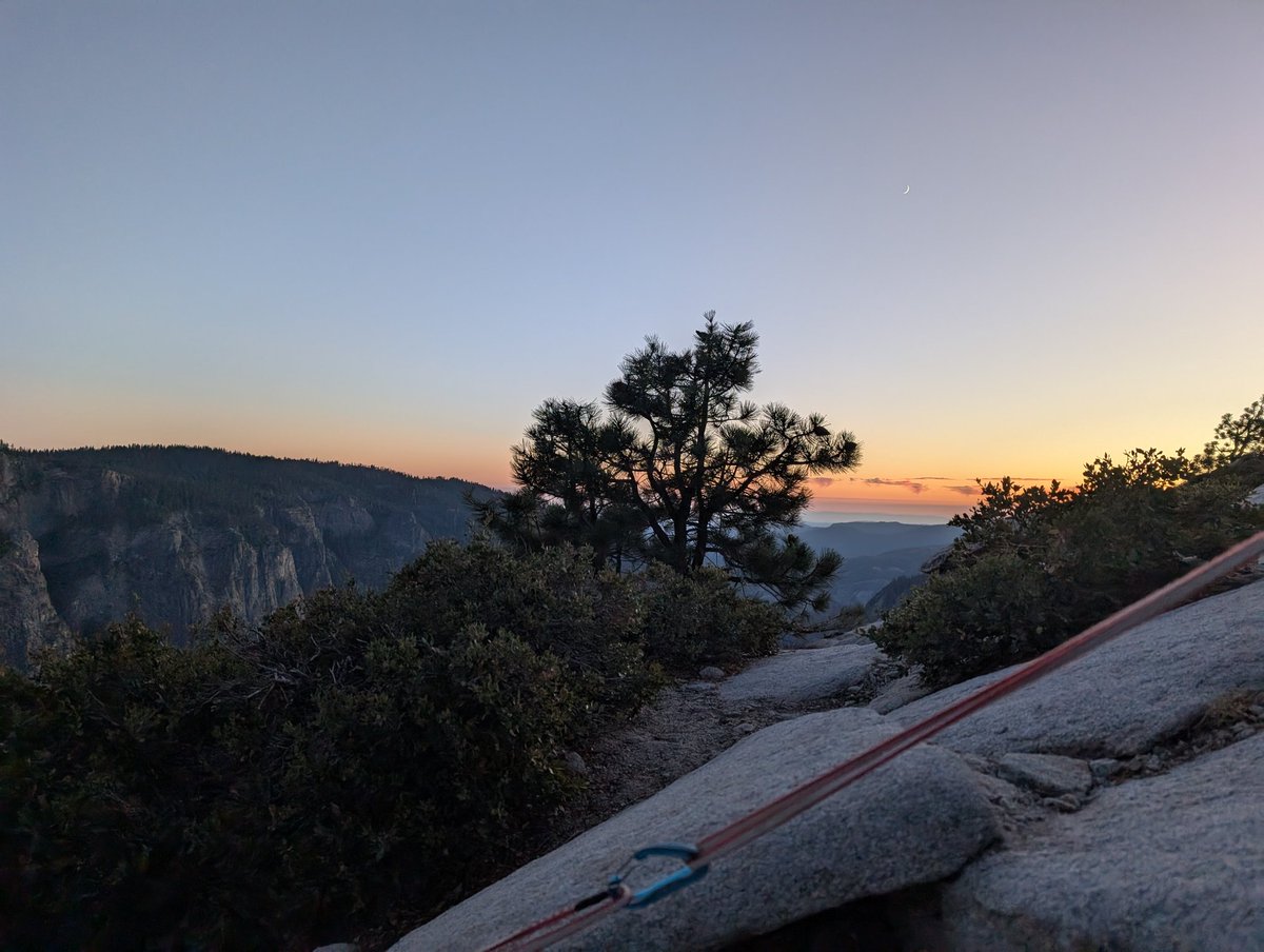 Climbed The Nose of El Capitan and boy my dogs are barking! 

14 hours 31 min

The only people on El Cap too!