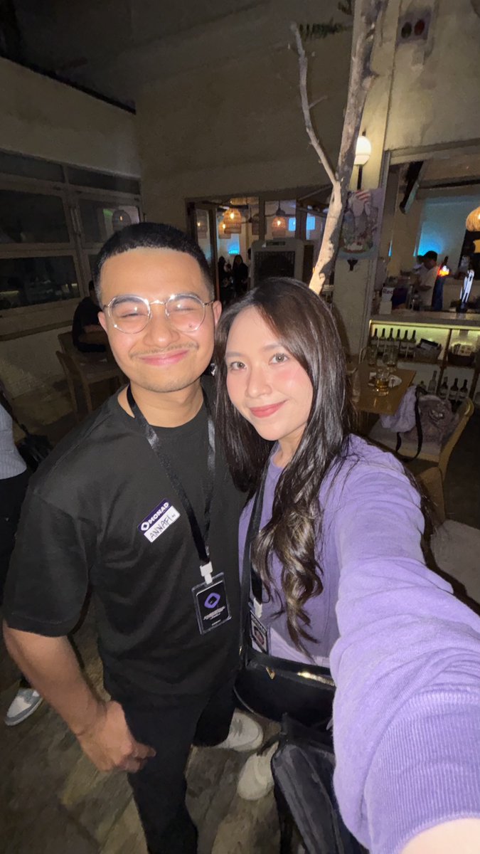[Monad Meetup in Malaysia Recap] Okay guys… your favorite Nads couple is back at the Monad Meetup, and this time, it’s in Kuala Lumpur! Did you miss us? Cuz we miss u 😆💜 <a href="/MonadSGMY/">SGMYNads</a> <a href="/Monad_APAC/">Monad APAC</a> <a href="/monad/">Monad ⨀</a> <a href="/AnnafiBG/">Annafi 🐐</a>