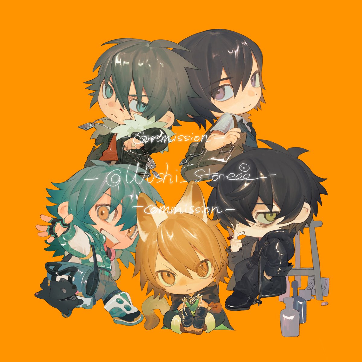 Wushi_stoneee's tweet image. 商稿解禁