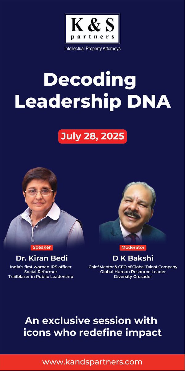 thekiranbedi's tweet image. Online for me. @DKBakshi_GTC 
#leadershipmindset
