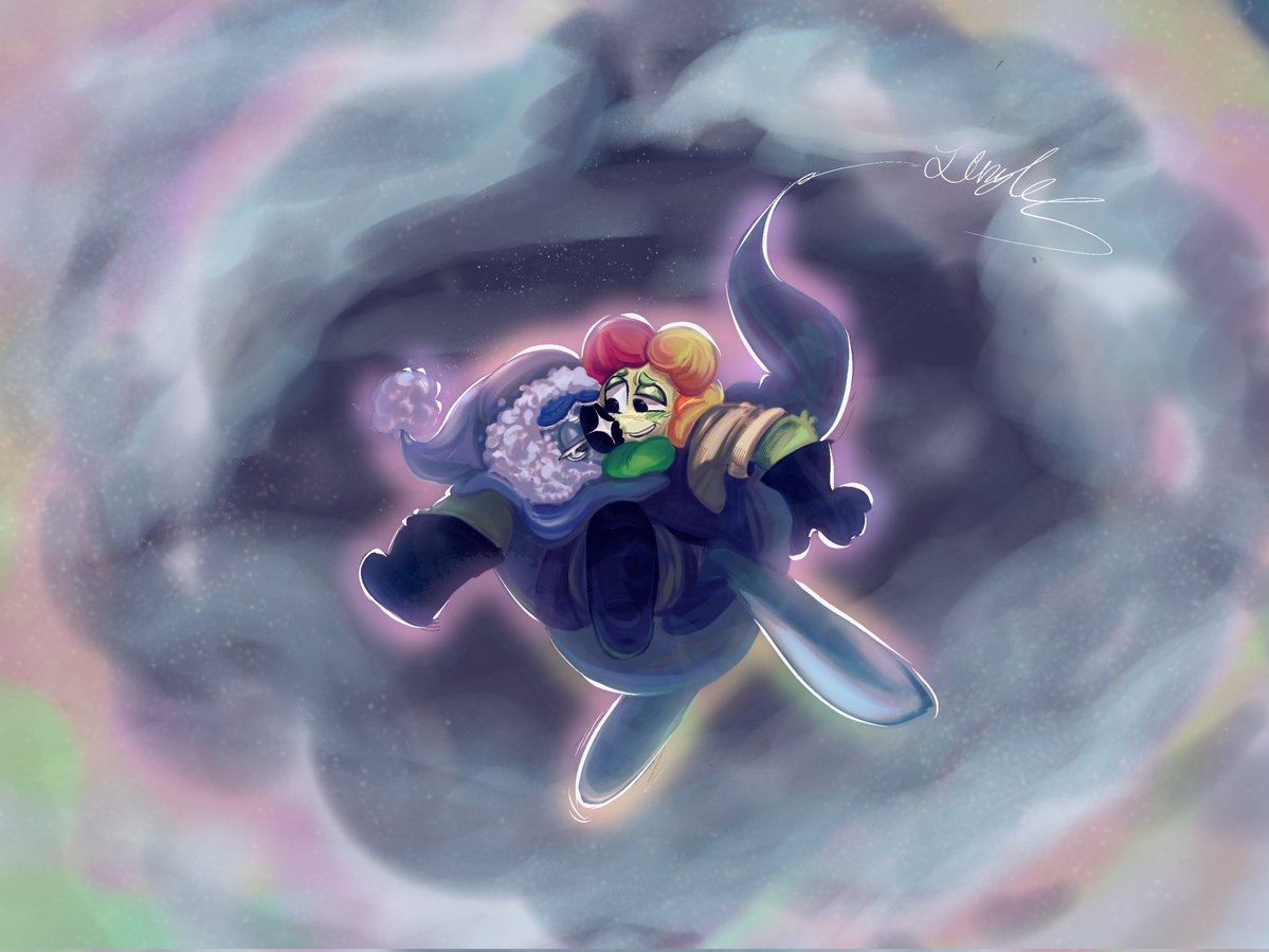 BLY_Jngles's tweet image. Guess who just finished their first comm!!! #moonflower #dandysworldfanart #dandysworld