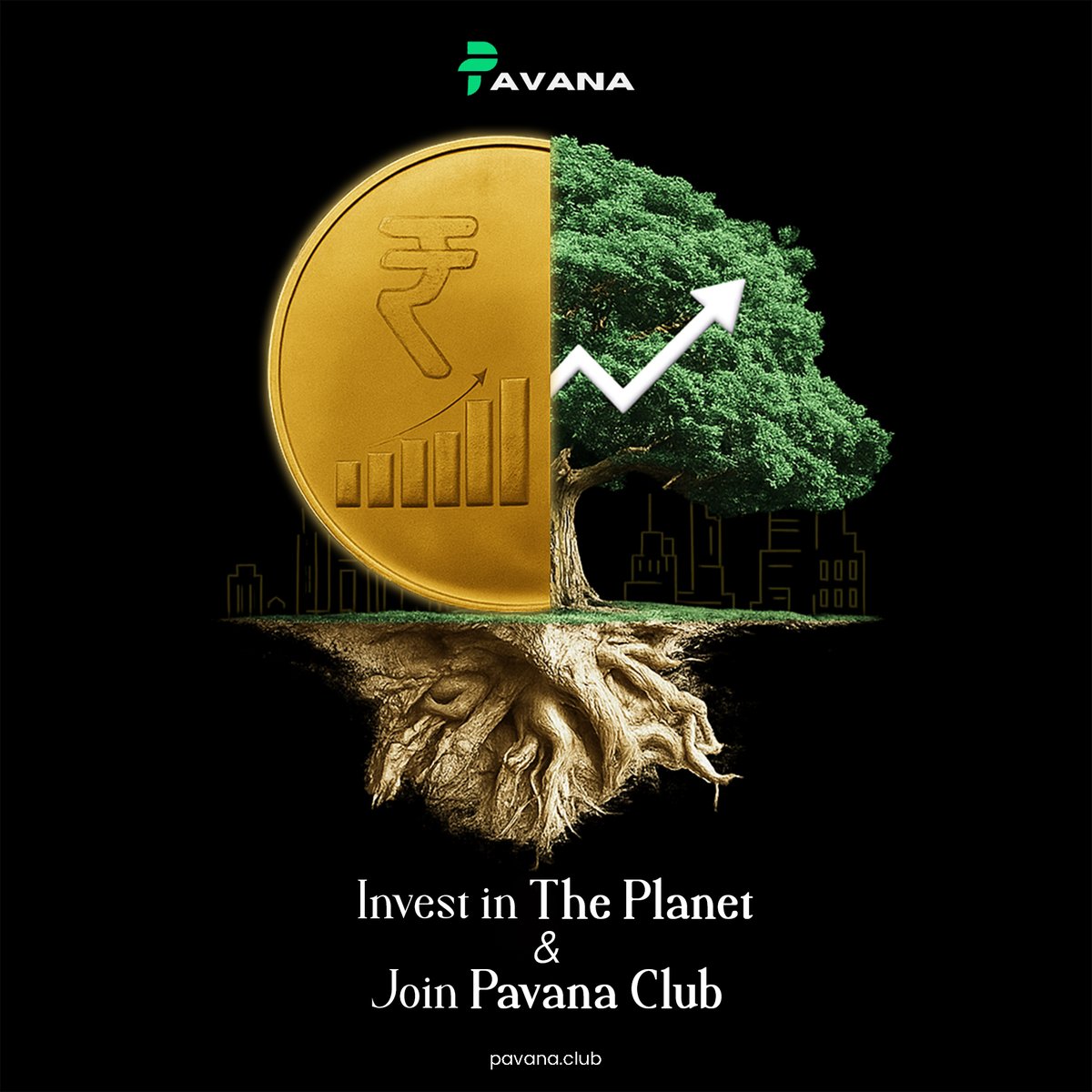 Pavana_Club's tweet image. What if your next investment could grow forests and your wealth?
At Pavana Club, we transform your investment into a green impact, where every rupee supports both the planet &amp;amp; your portfolio
Because real growth starts from the roots
Join us: Pavana.club
#GreenReturns