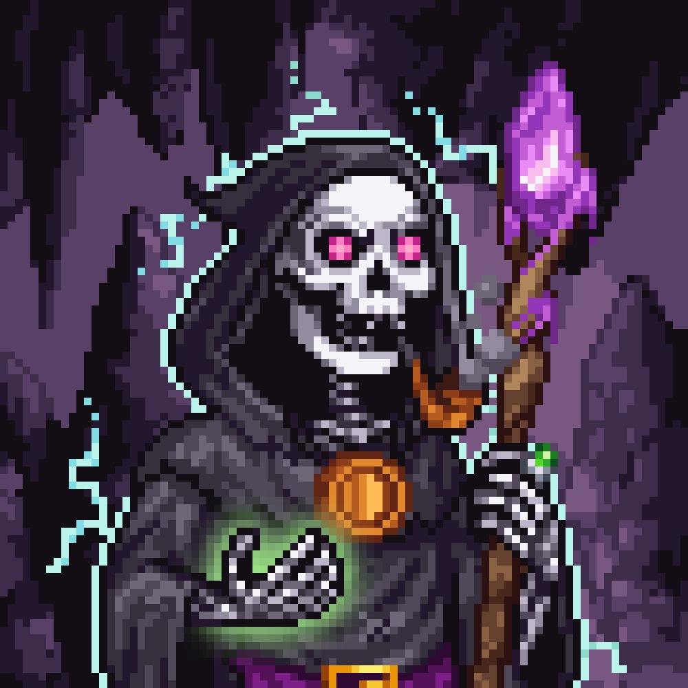 Underworld_NFTs's tweet image. A ghostly GM from Necropolis.
Say “gm” back and enter our 30-day NFT giveaway.👀