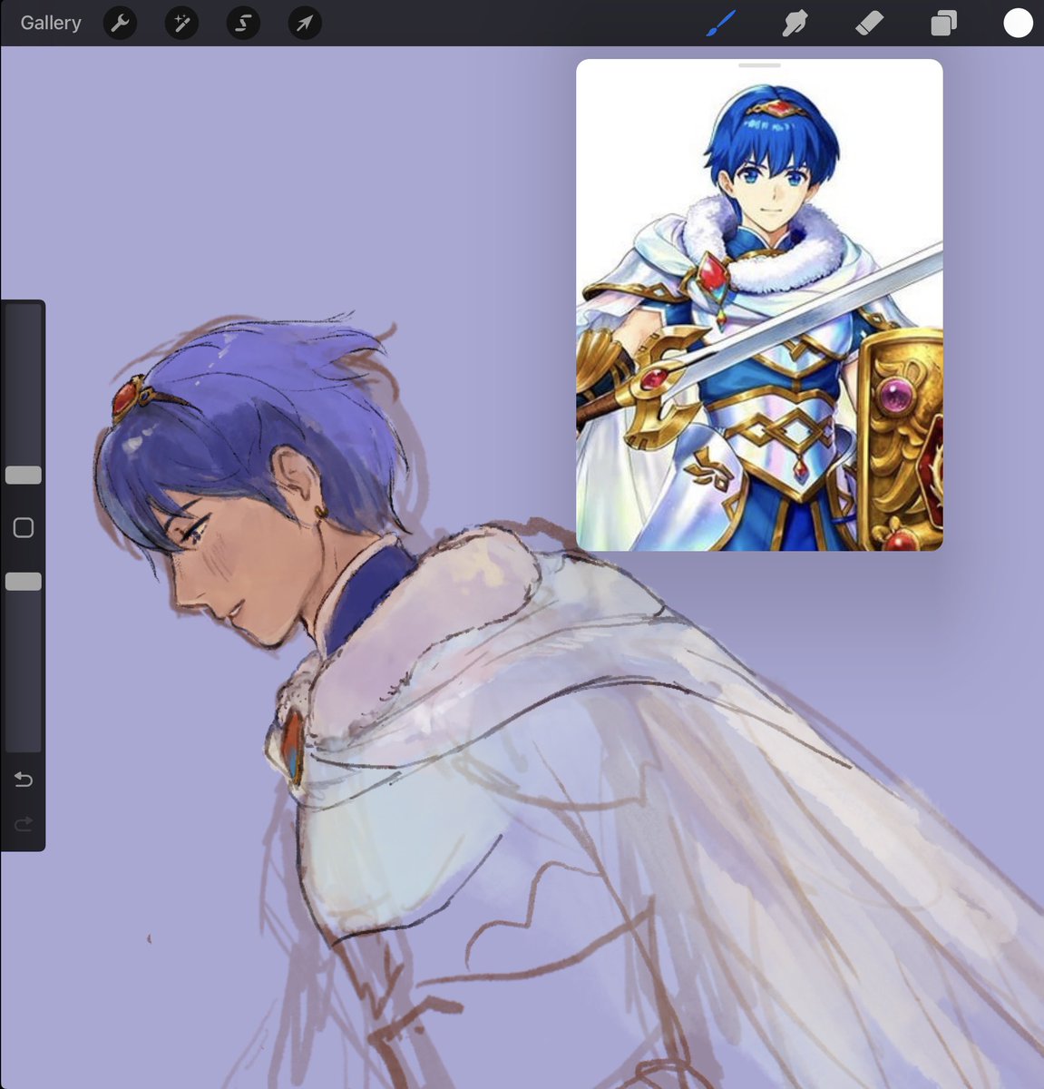 let it be known the savior of my artblocks is marth in pretty new designs
