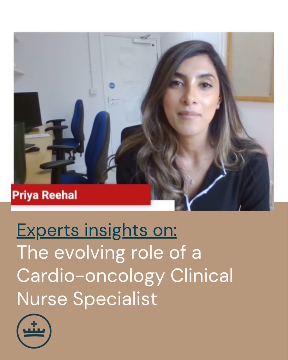 RBHHEducation's tweet image. Priya Reehal, lead cardio-oncology CNS at @rbandh, joins BJC TV to discuss her evolving role & the UK’s first Cardio-Oncology service. With rising cancer survival, specialist cardiac care is more vital than ever.
Listen to the talk here: ow.ly/Yrwt50Wt82H
#MedEducation