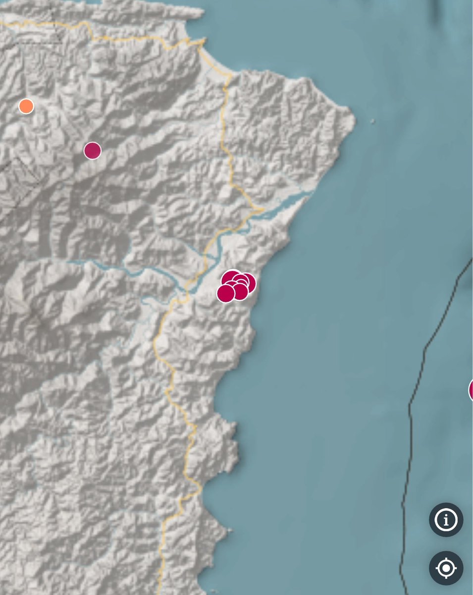 NZ_Trav's tweet image. Small cluster of earthquakes today near Ruatoria, Gisborne region
