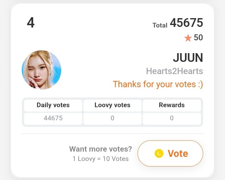JUUNGLOBAL_'s tweet image. [DAILY VOTING REMINDER] — 250728.

#JUUN&apos;s nominated for &quot;Kooky Asia Star — Best Dance&quot; on Kooky! let&apos;s get juun voted and prove she&apos;s a fire dancer! 

Current Place : 4
Gap with 3rd place : 36.100 🚨

📅 2 DAYS REMAINING‼️
🖇 : kooky.io/vote/ranking/6…

Let&apos;s bring the heat and…