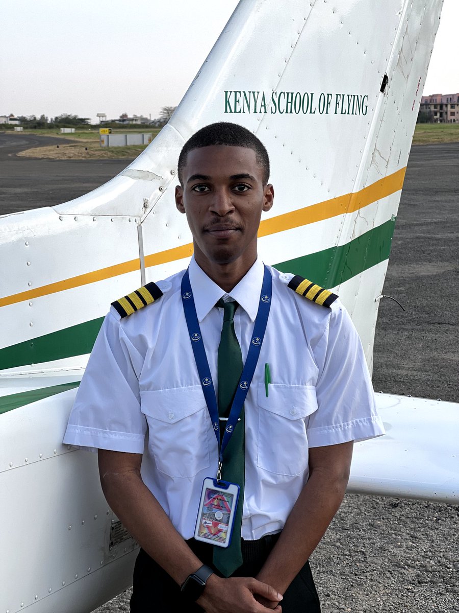 The_KSOF's tweet image. Huge congratulations to Salum Amin on successfully completing your CPL GFT!
We’re proud to witness your transformation into a professional pilot and can’t wait to see what the skies hold for you.
#KenyaSchoolOfFlying #CPLGFT #PilotTraining #PilotMilestone #KSOF #AviationMilestone
