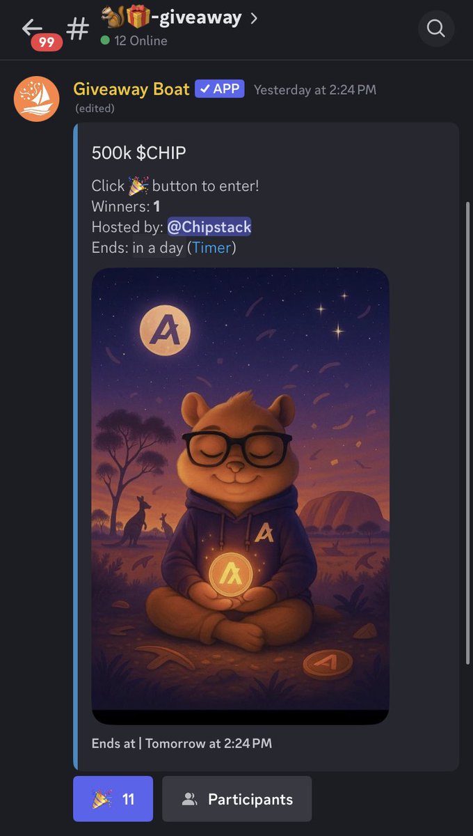 JOHNEY (@john_j279) on Twitter photo 🔗 Join the movement:
Discord: discord.gg/b8Kmyqqq
Telegram: t.me/Chipstaak
Visit: chipstack.online
X: <a href="/chipstaak/">Chipstack 🐿️</a>
Vestige Buy: vestige.fi/asset/31166841…
ASA ID: 3116684117
Don’t fade this one… Get in, get $CHIP, and join the stack! 🔗 Join the movement:
Discord: discord.gg/b8Kmyqqq
Telegram: t.me/Chipstaak
Visit: chipstack.online
X: <a href="/chipstaak/">Chipstack 🐿️</a>
Vestige Buy: vestige.fi/asset/31166841…
ASA ID: 3116684117
Don’t fade this one… Get in, get $CHIP, and join the stack!