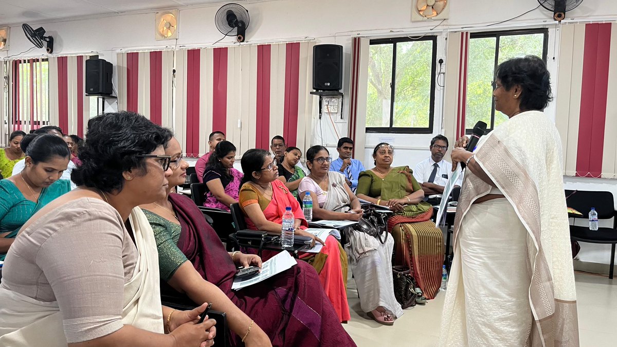 UNDPSriLanka's tweet image. The second workshop on operationalizing and implementing the National Action Plan (NAP) on Addressing Sexual and Gender-Based Violence (SGBV) was recently held at the Management Development and Training Institute in Anuradhapura 🇱🇰

The session brought together key officers from…