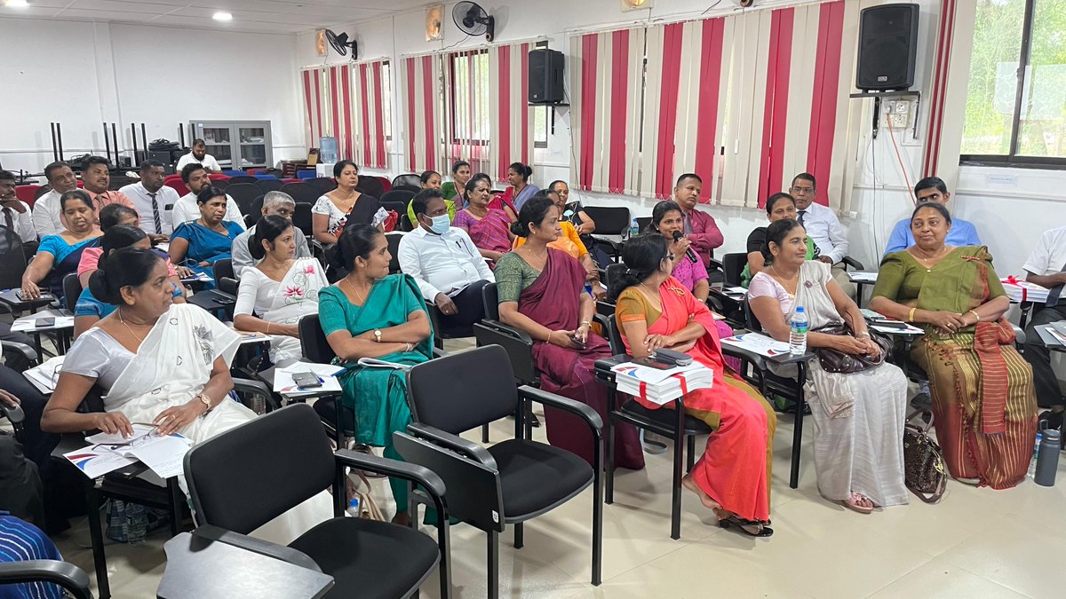 UNDPSriLanka's tweet image. The second workshop on operationalizing and implementing the National Action Plan (NAP) on Addressing Sexual and Gender-Based Violence (SGBV) was recently held at the Management Development and Training Institute in Anuradhapura 🇱🇰

The session brought together key officers from…