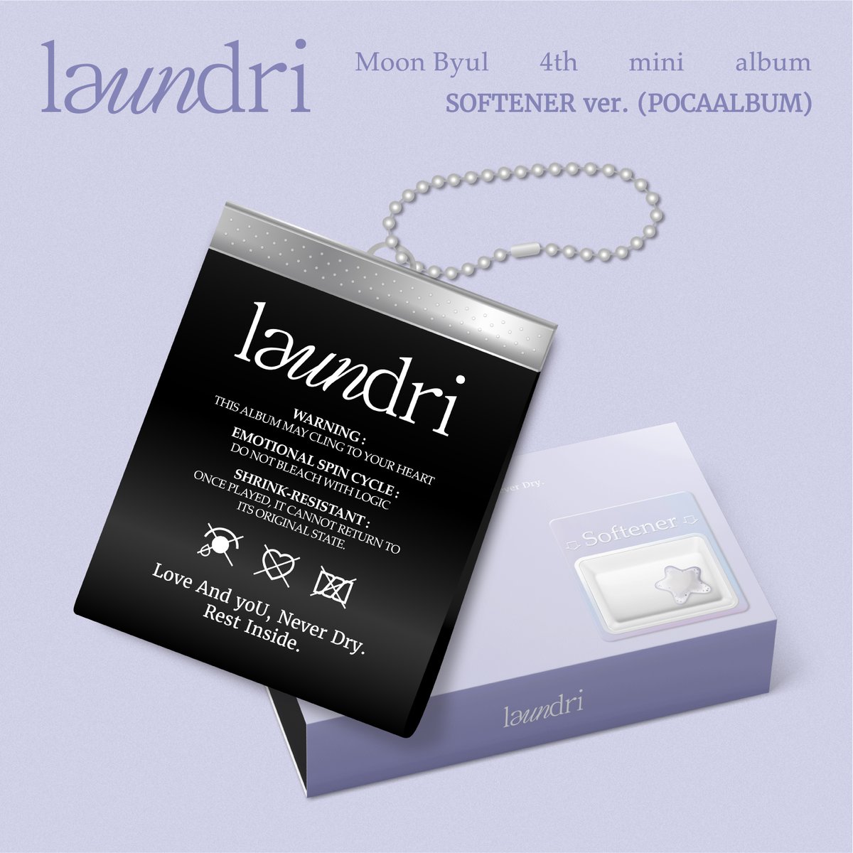 MINIRECORD_SHOP's tweet image. [💿]
#마마무 #문별 #MoonByul
4th Mini Album [laundri] 예약판매

다양한 감정 변화를 세탁 과정에 빗대어 풀어낸 앨범

🗓️발매일: 25.08.21

구매 바로가기➡
KR🔗buly.kr/FsIsYNY
EN🔗buly.kr/3COJveZ
JP🔗buly.kr/7QMVTE5
CN🔗buly.kr/G3DdXD8

#미니레코드