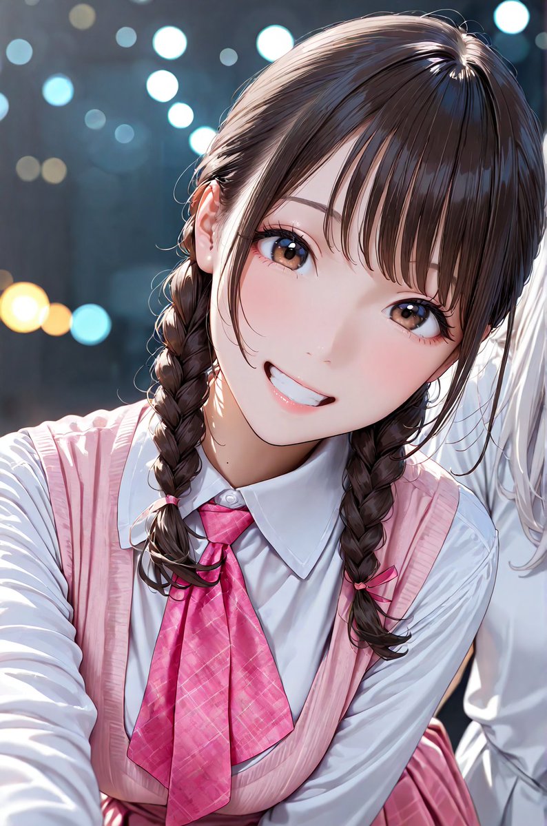 AiReactionFirst's tweet image. #AIイラスト好きと繋がりたい 
#輝夜華音 #聖羅妃奈咲

色んなキャラをAI生成しています。