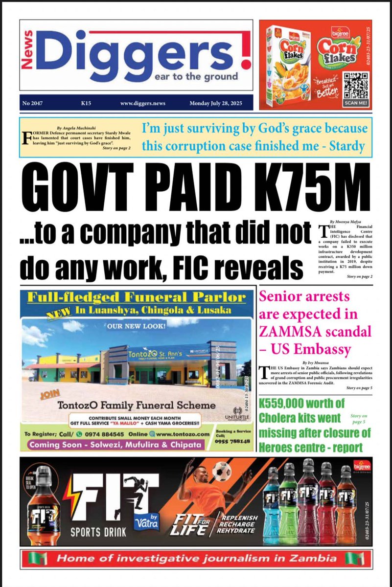 ChabzOfficial's tweet image. Ba 1.8 before you start celebrating the main headline u better read the article in full u will find that this happened in 2019 when pf was still in power