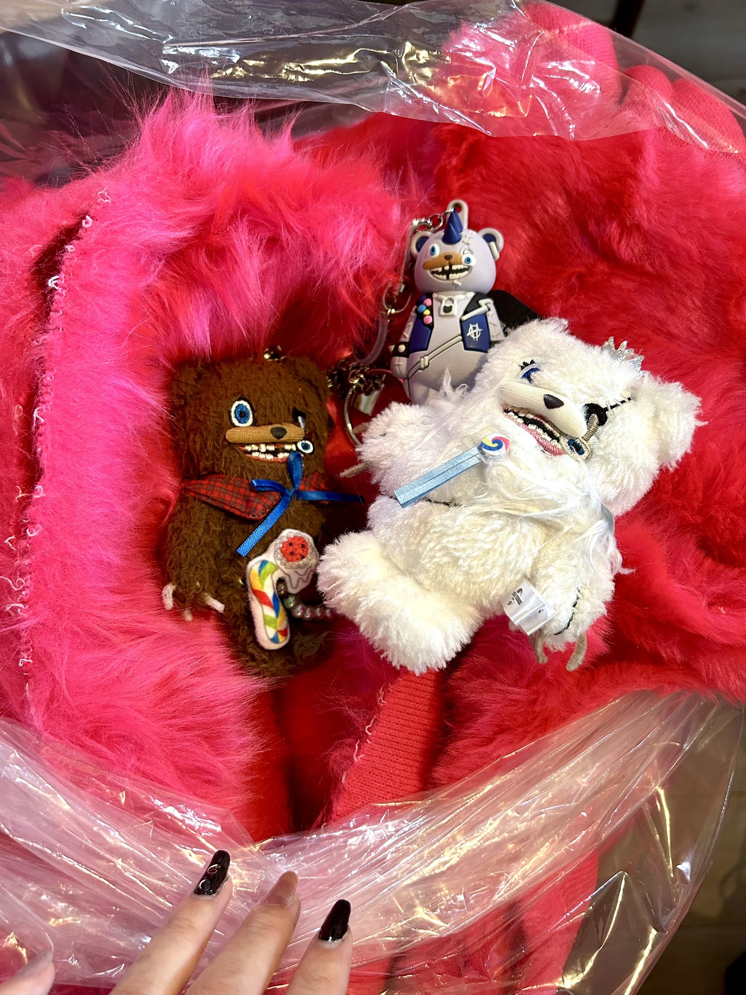 即日発送】USJハミクマキャンディ ロングスリーブTシャツ Mサイズ