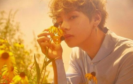 firewaterkvs's tweet image. taehyung and his love for flowers in photoshoots 🌸
