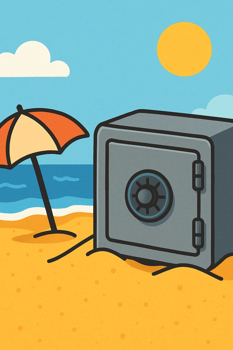 📌 Chiste del día:
—¿Qué hace una caja fuerte en la playa?
—¡Guardando la arena! ⛱️😆

💡 El humor absurdo también despierta creatividad.

#ChisteDelDía #HumorCreativo #RíeYPiensa #CerebroFeliz #CreatividadAbsurdamenteReal