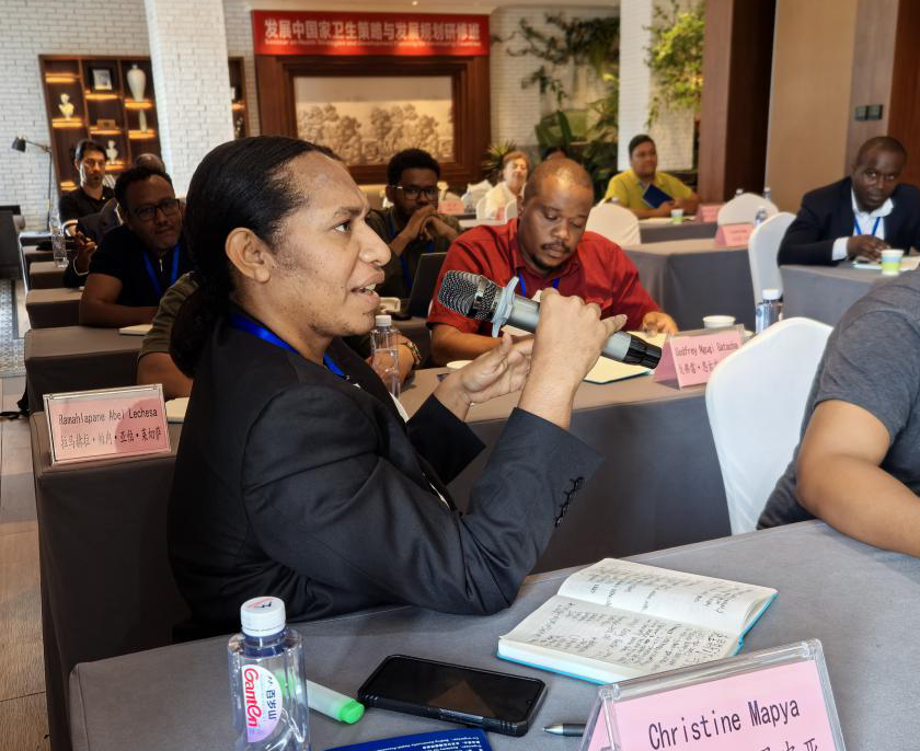 The Seminar on Health Strategies and Development Planning for Developing Countries, which is being organized by Academy for International Business Officials (AIBO) of the Ministry of Commerce, commenced in Beijing on July 10. One delegate from PNG is participating.