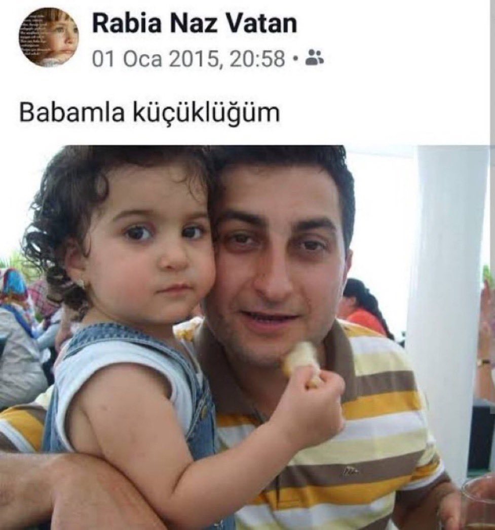 Tek başıma da kalsam yazacağım!

Rabia Naz’ın öldürüldüğü ülkemizde katilleri değil babası hapis cezası aldı.
Baba Şaban Vatan 14 gündür hapiste.
Bu adaletsizliği ve zulmü;

Unutmayacağız.
Affetmeyeceğiz.
Hesap soracağız!

#RabiaNazİçinAdalet