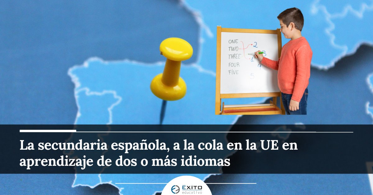 Exito_Educativo's tweet image. 📊 DATOS DEL SECTOR. Según un informe de Eurostat, España se encuentra a la cola en la UE en el aprendizaje de dos o más idiomas en secundaria.
🔗exitoeducativo.net/la-secundaria-…
#Educación #Multilingüismo #Idiomas #ÉxitoEducativo #PolíticasEducativas #DesarrolloPersonal #Formación