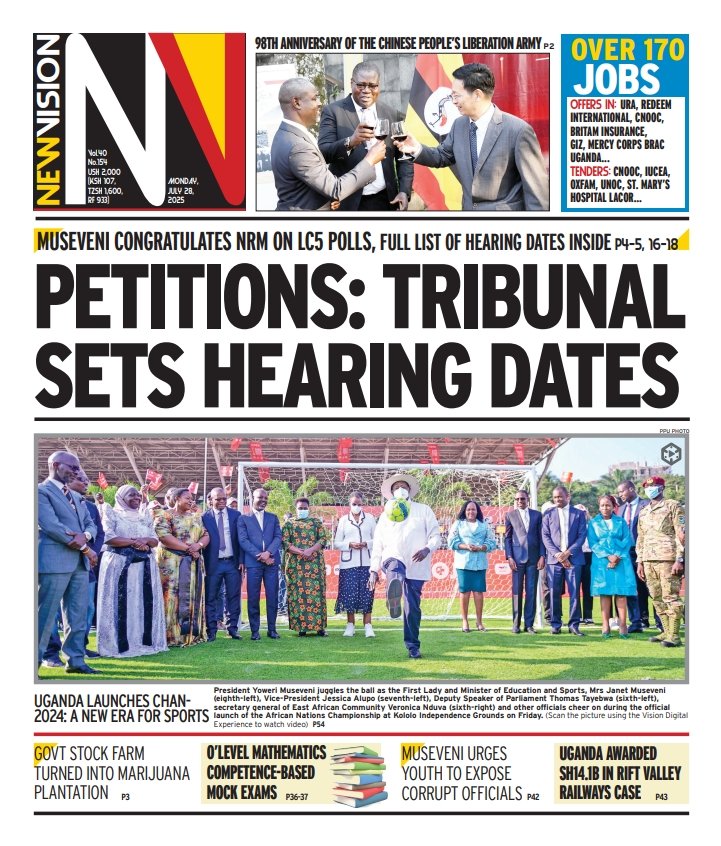 StuartYiga's tweet image. Good morning!
@BarbaraKaija @nyamadon @igp_ug1 @otafiire_k @Parliament_Ug @StateHouseUg @ArthurBaguma1 @MukiibiH_NV @newvisionwire @MlLefranc @tvwestUG @FelixOsike @PoliceUg @Tom_Magambo @AigpDamulira @BugandaKingdom_ @cpmayiga