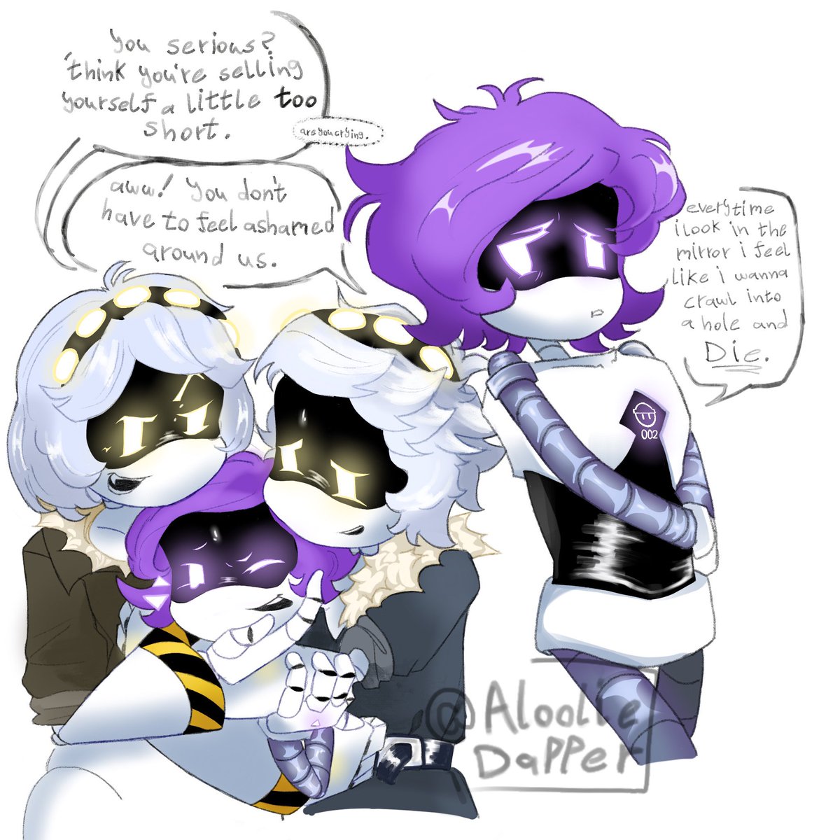 uzi getting the body appreciation she’s been neglected of since she was born💕

#Envuzi #murderdrones #mdtwt