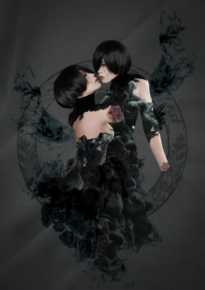 Sigma_integral's tweet image. 【告知】
数年ぶりに、闇の王展に出展いたします🌹
会期:2025/8/21(木)~2025/8/24(日)
場所:ギャラリールデコ(東京都渋谷区)
私は6階にて、セルフポートレートを展示予定です🐙
ぜひ会いに来てくださいませ✨
(画像は過去の展示作例です)