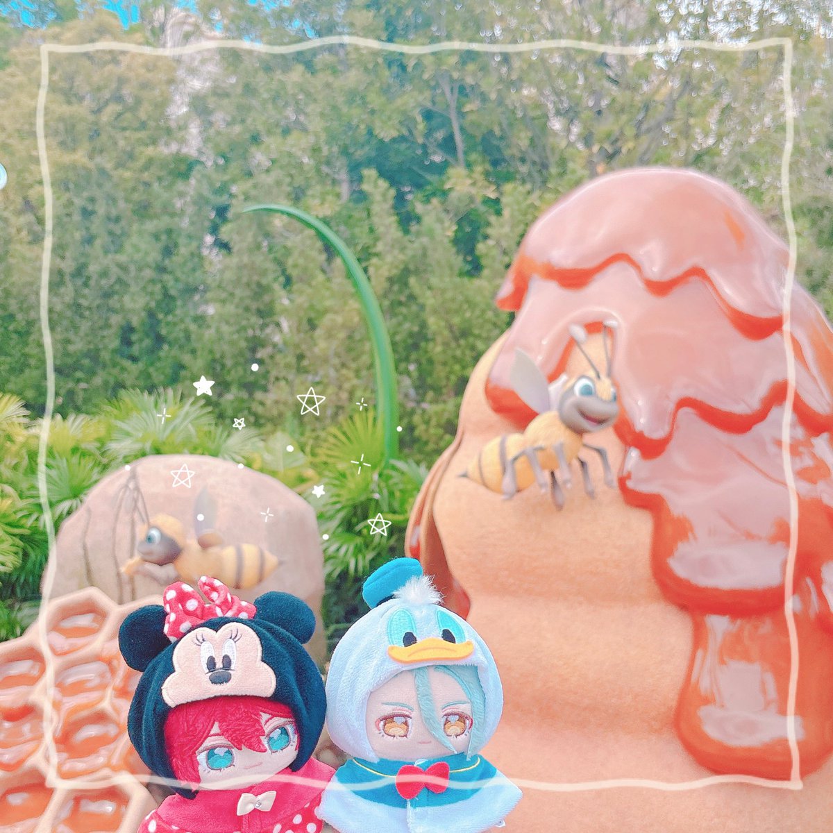 ko_ank3's tweet image. FSﾎﾃﾙ泊まってﾃﾞｽﾞﾆ堪能して...ﾇ達こんがり焼けたね🐭