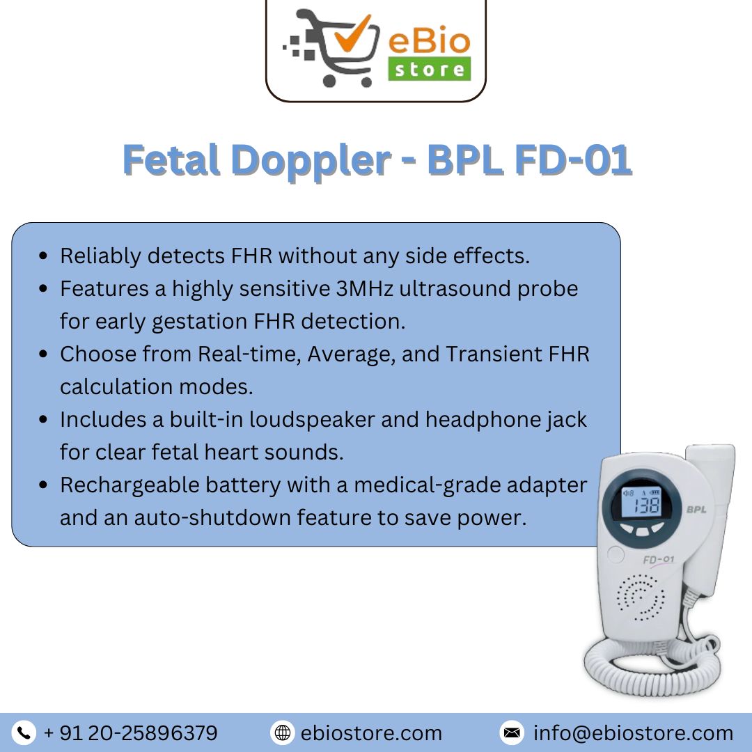 e_biostore's tweet image. #fetaldoppler #bplfd01 #pregnancy #babymonitoring #expectingmoms #maternity #babyhealth #ultrasound #heartbeatmonitor #newmom #healthcare #medicaldevice #prenatalcare #momtobe