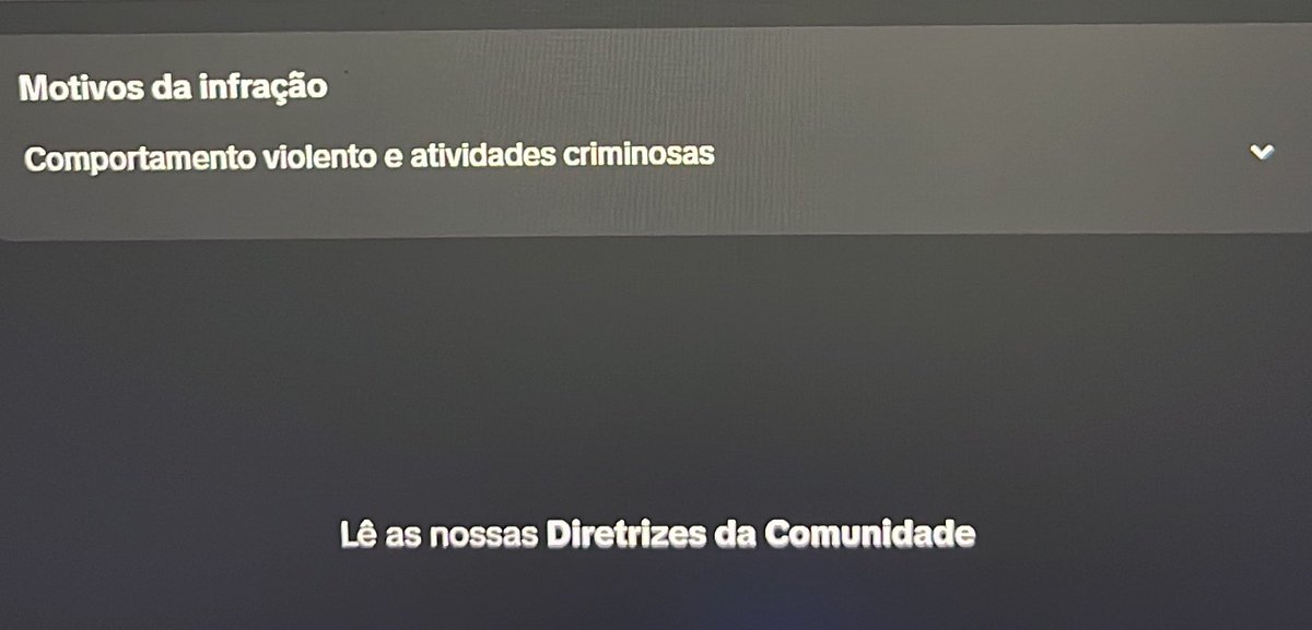 cadeofilipe's tweet photo. tomei meu primeiro ban de live, guardarei a recordação com bastante carinho https://t.co/ZusVYNnKjj