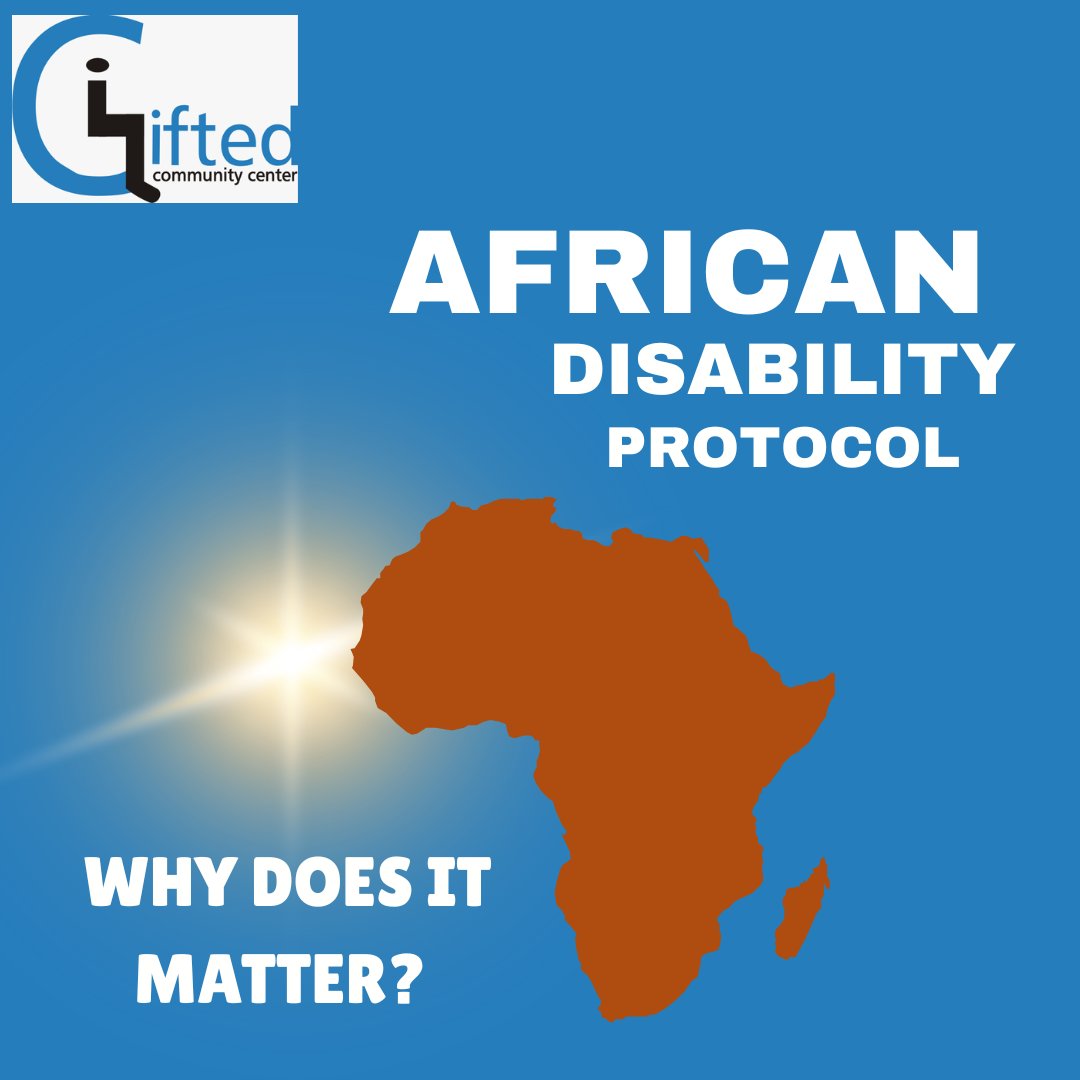 Gifted Community Center, GCC (@giftedpwdcentre) on Twitter photo The African Disability Protocol fills the gap left by the CRPD by addressing Africa-specific issues like harmful cultural practices, poverty, HIV/AIDS & inclusion of youth, elders, & marginalized groups with disabilities.
#GCCAwareness #DisabilityInclusion #GCCVoices <a href="/Sightsavers/">Sightsavers</a> The African Disability Protocol fills the gap left by the CRPD by addressing Africa-specific issues like harmful cultural practices, poverty, HIV/AIDS & inclusion of youth, elders, & marginalized groups with disabilities.
#GCCAwareness #DisabilityInclusion #GCCVoices <a href="/Sightsavers/">Sightsavers</a>
