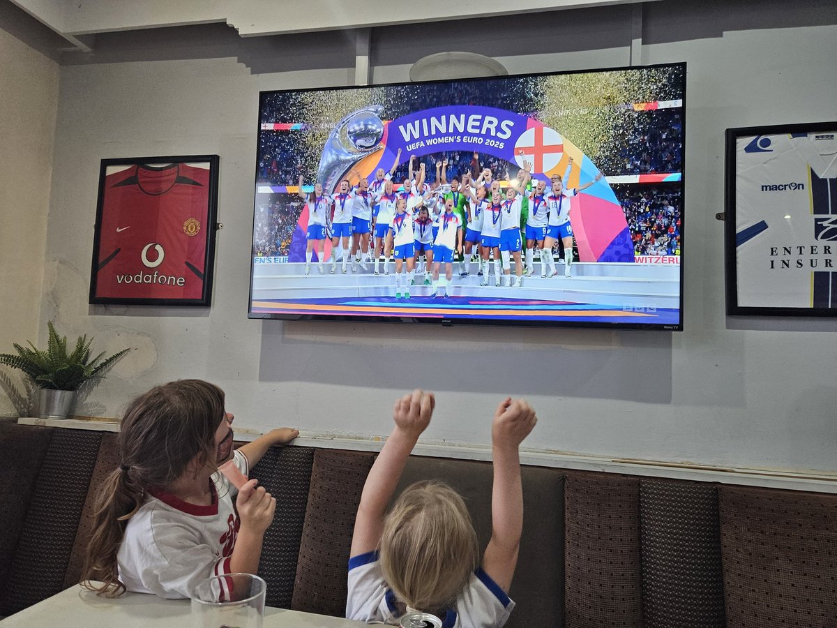 Feeling great to wake up as European champions. Excited as a woman who had no female team to play for as a child, who now coaches a girls football team, to see how many young girls have been inspired <a href="/Lionesses/">Lionesses</a> #Lionesses #Euro2025
