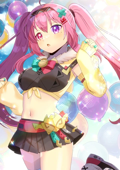 Vtuberの柚晞Yuzukiさん(原神のヴァレサコス)を描かせていただきました! リクエスト有難うございます #Skeb #柚子Art #Vtuber