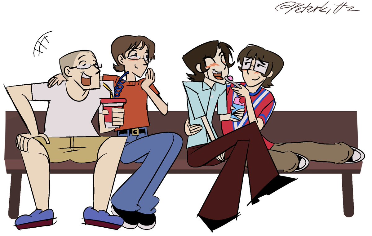 peterkittz's tweet image. double date