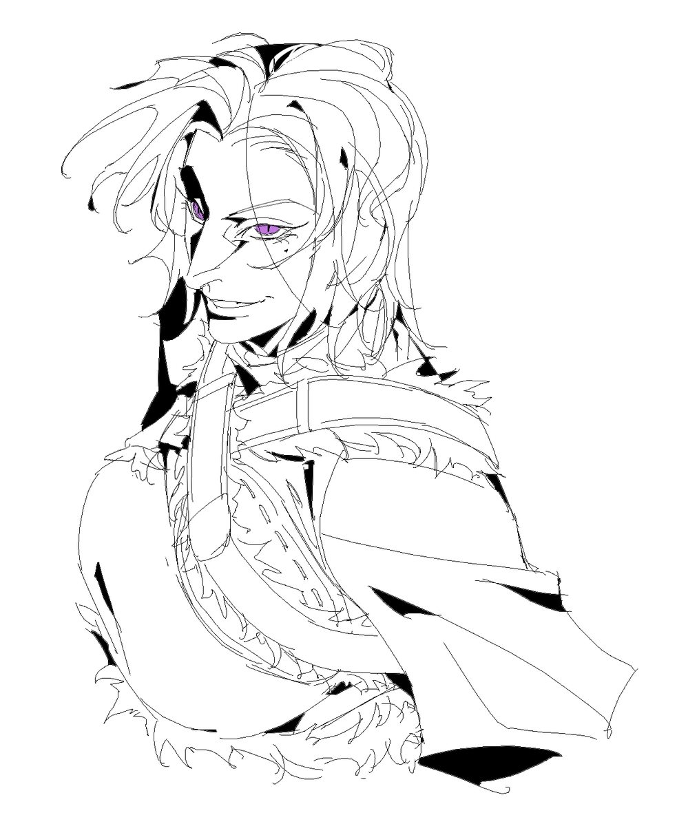 SyVolt's tweet image. OC
每次画此女，都能画得各不相同。