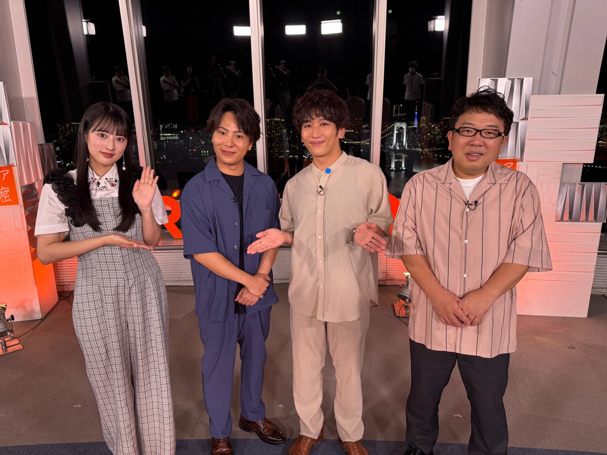 ＼ 8/3(日)OA #プレミアの巣窟 ／

「 #くるみ割り人形外伝 」より

#中村鶴松 さん　#一色洋平 さん
にお越しいただきました❣️🌟

お楽しみに〜💬💁🏻‍♀️

#天野ひろゆき #国本梨紗
#FOD #TVer
