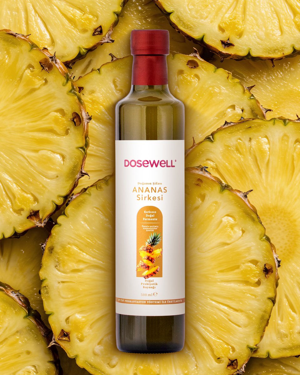 Yeni haftaya tropikal bir tazelenme ile başla! 🌿🍍
Bromelain içeriğiyle sindirim dostu,
C vitamini kaynağı,
Detoks destekleyici,
Kas rahatlatıcı etkisiyle günlük yaşamda seninle!
#Dosewell #AnanasSirkesi #MorAronya