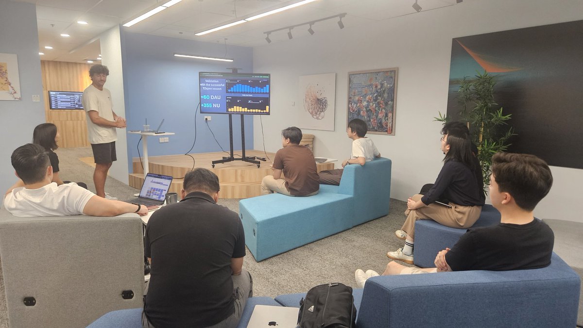 TzApac's tweet image. The Fortify Labs growth phase offsite day 1 begins today! 💫
The morning started with a presentation of the projects' journey in Fortify Labs thus far, and how their products have evolved.