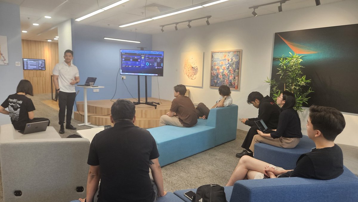 TzApac's tweet image. The Fortify Labs growth phase offsite day 1 begins today! 💫
The morning started with a presentation of the projects' journey in Fortify Labs thus far, and how their products have evolved.