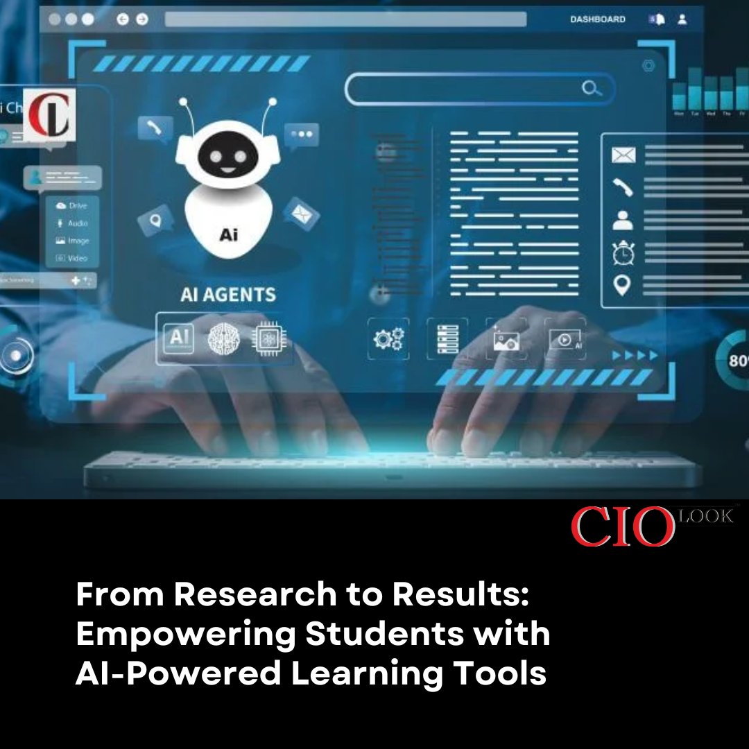 CIOLookmedia's tweet image. From Research to Results: Empowering Students with AI-Powered Learning Tools
For More Details: tinyurl.com/47cut538
#Artificialintelligence #technology #independentlearners #learningspaces