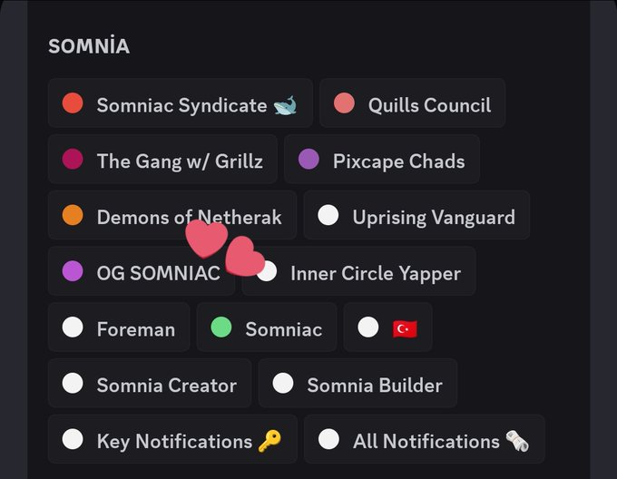 JanMadira's tweet photo. gSomnia 🎯

New **“OG SOMNIAC”** roles just dropped in @Somnia_Network Discord 🧠💎  
I secured mine… did YOU?

Tag the new OGs 👇  
Let’s see who’s early fr fr 👀🐶

#Somnia #OGSomniac #YapperGang https://t.co/KpoBNXzSn6
