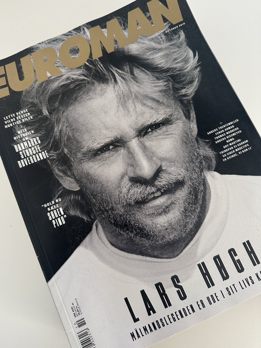 Seppsassistent's tweet image. Lars Høgh burde være på forsiden af Euroman hver måned.