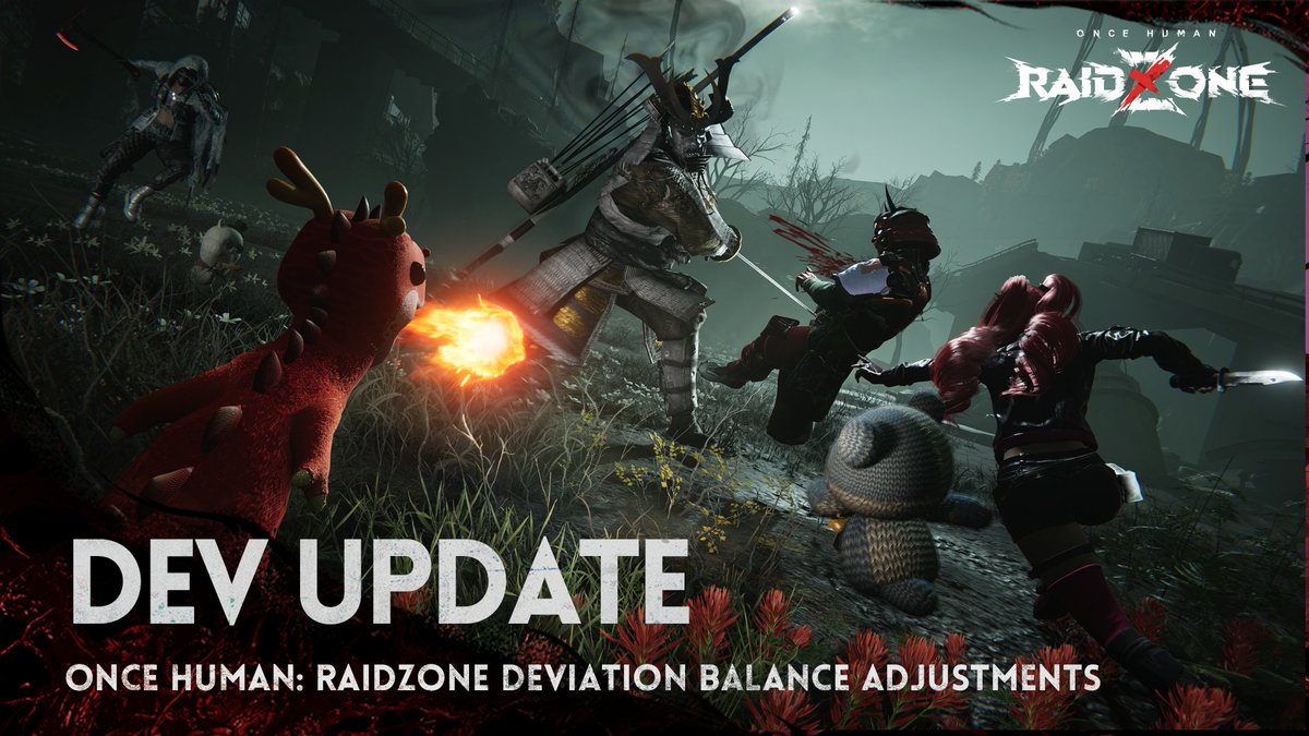 OnceHuman_'s tweet image. Since Once Human: RaidZone entered Early Access on May 21 (PT), we have been monitoring your Deviation combat experience in RaidZone.
After gathering feedback and analyzing gameplay data, we have decided to make these balance adjustments.
🔗 Check out the full details here:…