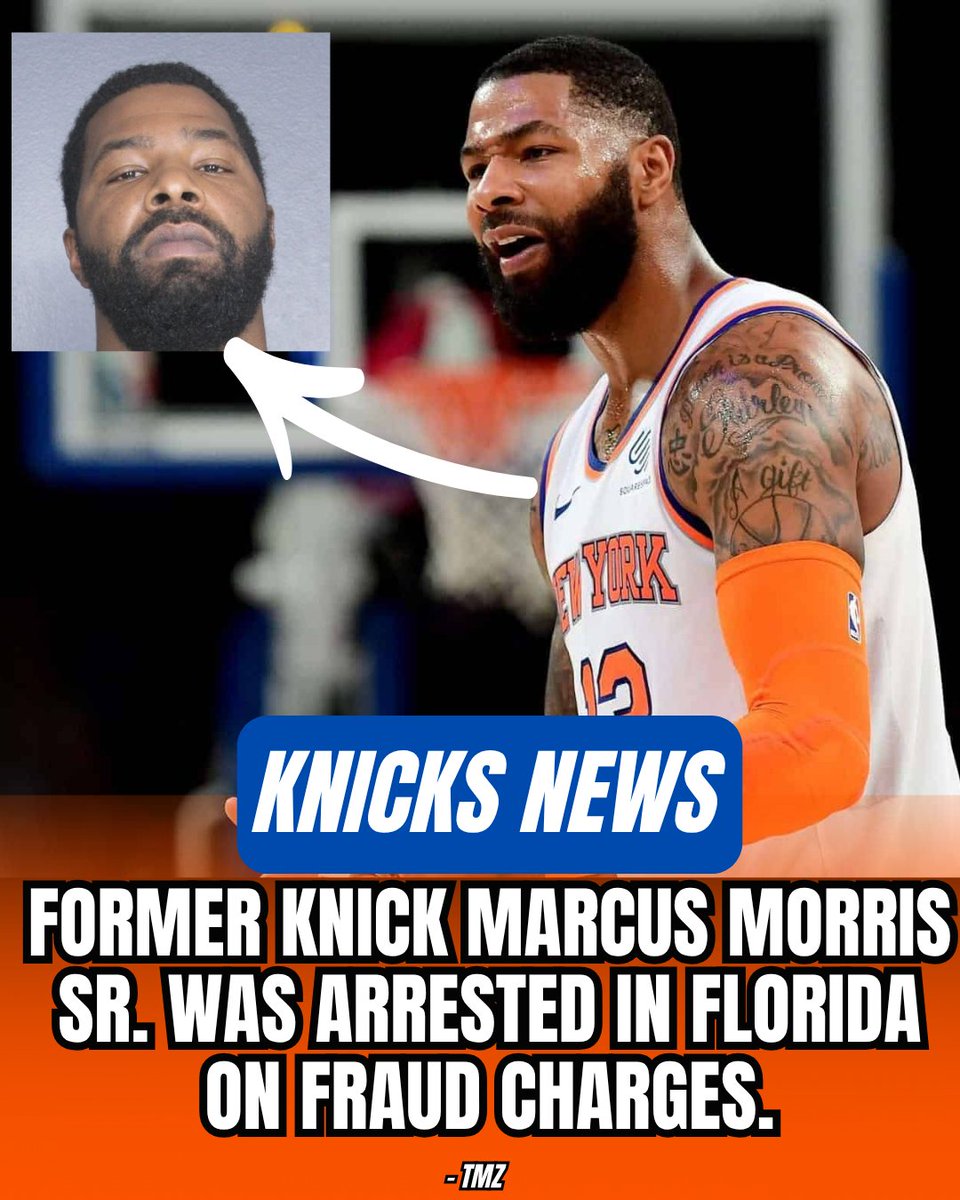 Marcus Morris Sr. was arrested on Sunday related to a fraud charge while in Broward County, Florida.

The ex-Knick was picked up on a felony charge of Fraud – Writing a Check with Insufficient Funds. According to his agent, the charge was related to an unpaid casino debt.