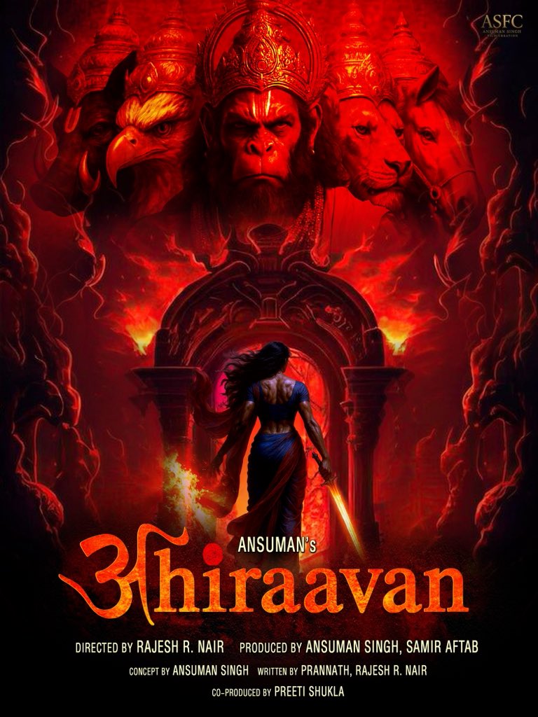rohitjswl01's tweet image. BIGGG - AHIRAAVAN ANNOUNCED
The unknown returns. Shadows rise.
Ansuman Singh Film Creation Presents
#Ahiraavan — a genre-bending horror dramedy where darkness meets destiny. Directed by Rajesh R Nair
Produced by Ansuman Singh, Samir Aftab, Co-Producer Preeti Shukla
Associate…