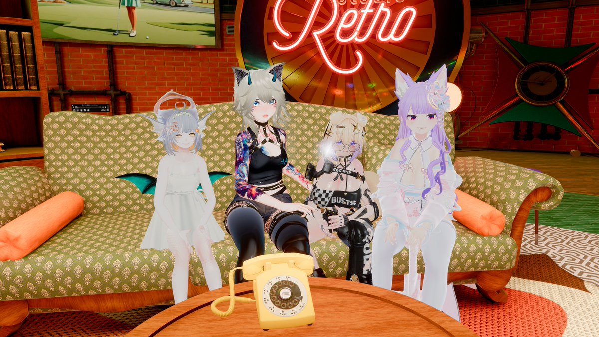 Byuyu_'s tweet image. Lots of funs last night! We fought in a MMD fight club, hosted a small retro podcast, and explored photo-realistic playground. Then we enter the Squid Games. 🦑
#VRChat