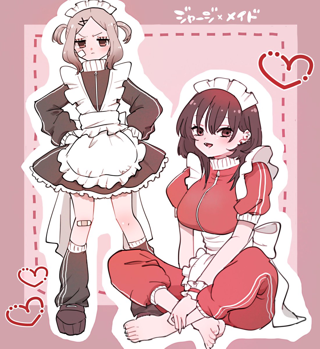 #ももまいジャージメイド概念　　素敵なタグお借りしました☺️